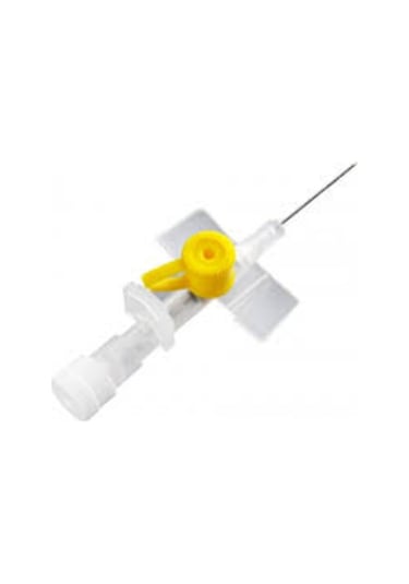 Branül Sarı İntraket Iv Kanül Anjiokat 24G 100 Adet