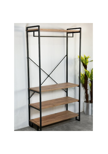 Açık Gardrop Raf Çok Amaçlı Dolap Gardolap 6069