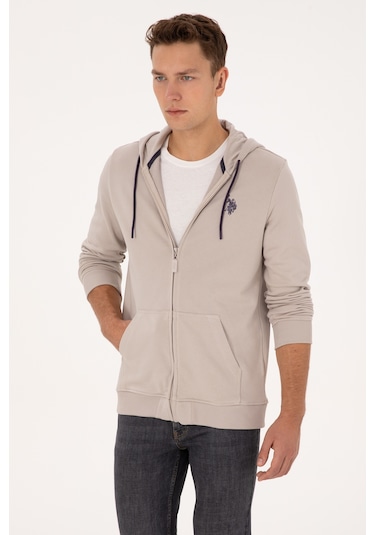 U.s. Polo Assn. Erkek Taş Hırka Örme 50313748-vr049 Tas
