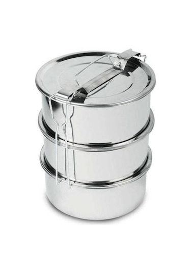 Sefer Tası 12 Cm 3 Lü Paslanmaz Çelik Tek Kişilik