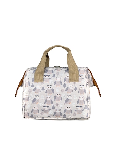 Stylo Thermo Beach Bag Baykuş Bej