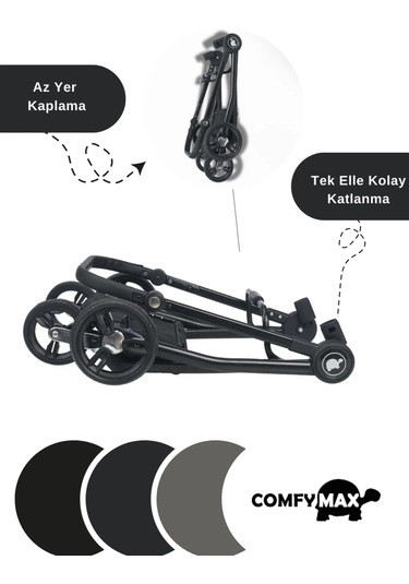 Comfymax Cadillac Sl Travel Sistem Bebek Arabası