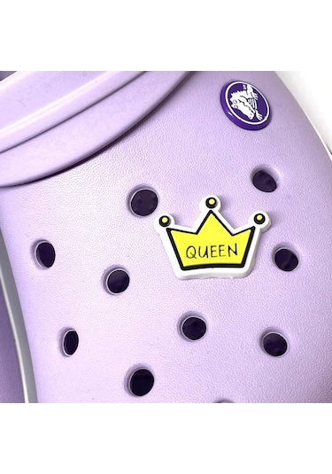 Crocs Terlik Süsü & Renkli Aksesuar Jibbitz Neon Sarı (498052805)
