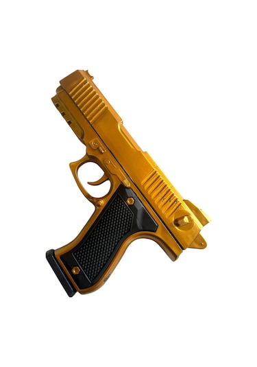 Boncuk Atan Tabanca 2 Adet Gold+ 10 Paket Boncuk Gold