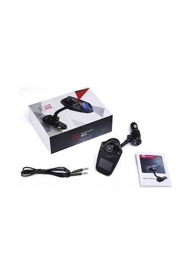 Hello T10 Led Ekranlı Usb-aux-sd-bluetooth Destekli 2.1a Fm Transmitter 4172