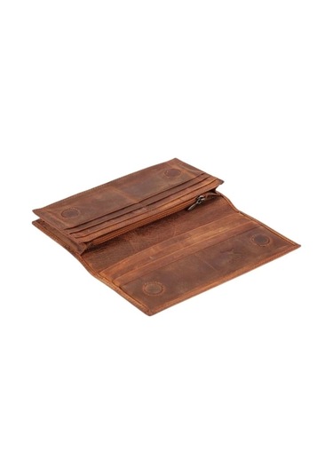 Karalı Hakiki Deri Unisex Portföy Esk.taba Bc424-3 Taba