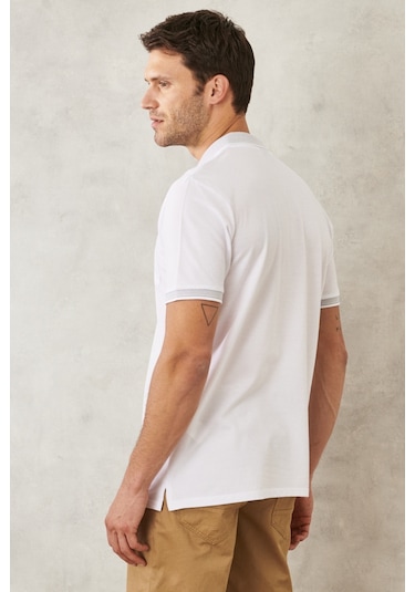 Ac&Co / Altınyıldız Classics Erkek Beyaz-Beyaz Polo Yaka Cepli Regular Fit Bol Kesim Düz Tişört 4A4820200004Bby4XL Beyaz Ac&Co / Altınyıldız Classics Erkek Beyaz-Beyaz Polo Yaka Cepli Regular Fit Bol Kesim Düz Tişört 4A4820200004Bby4XL Beyaz