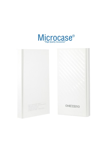 Onezero T5 2 Usb Port'lu 10000 Mah Kablosuzpowerbank Beyaz Al3950