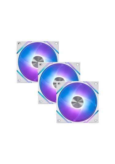 Msı Mpg Ez120 Argb-w Kasa Fanı+kontrol Ünitesi Beyaz 3-lü Paket