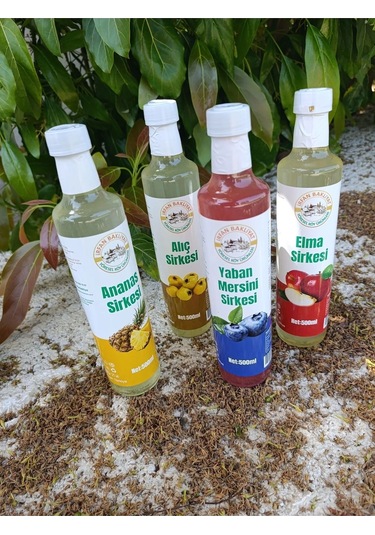 Ananas Sirkesi 500ml,alıç Sirkesi 500ml,elma Sirkesi 500ml,yabanmersini Sirkesi 500ml