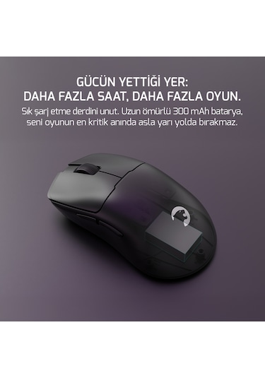 Gamepower Radus 12.000dpı Triple Mode Kablolu/bluetooth/2.4g Gaming Mouse -