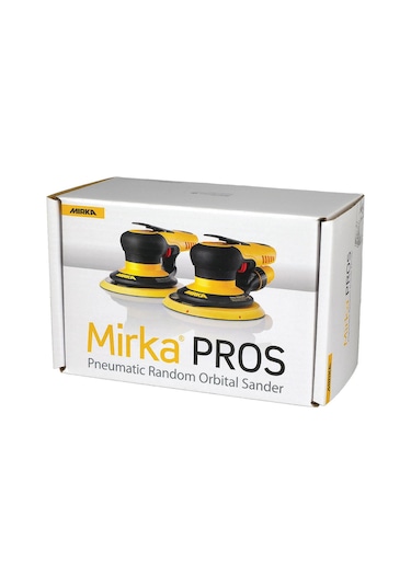 Mirka Pros 550CV Ø125MM 5.0 MM Orbit Havalı Zımpara Makinesi