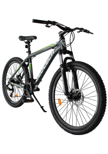 Geotech Mode 26 Econ 3 26 Jant 24 Vites Dağ Bisikleti - Gri/yeşil