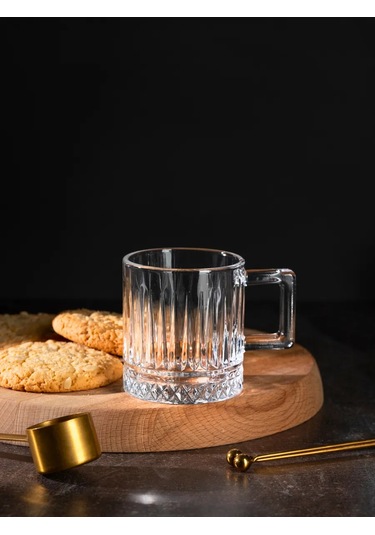 Purecrystal 6'lı Çay Ve Kahve Fincan Seti 420183410 Beyaz