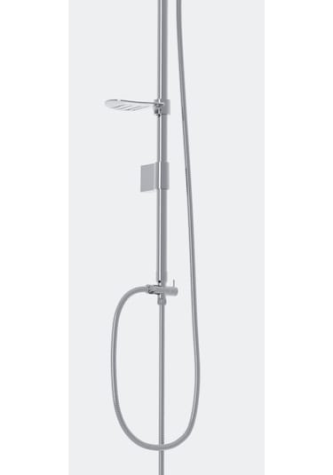 Robot Duş Seti Beyaz Tepe Duş Sistemi Yağmurlama Sistemi Paslanmaz Beyaz