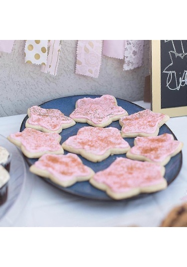 Bisküvi Kalıbı Beş Köşeli Yıldız Kurabiye Kalıbı Kesme Kalıbı Çocuklar Yetişkinler İçin Hediye Çok Renkli