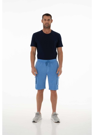 AR-MA Arma Erkek Regular Fit Kargo Cepli Parça Boyama Şort 001