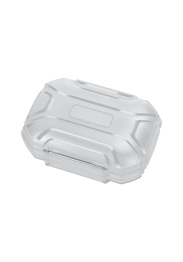 Trn Mag+ Kulaklık Saklama Kutusu Düşme Önleyici Kulaklık Aksesuarları Mühürlü Su Geçirmez Saklama Kutusu - Şeffaf Beyaz