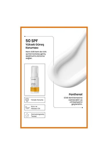 Luis Bien Leke Karşıtı SPF50+ Yüksek Korumalı Güneş Kremi 50 ML
