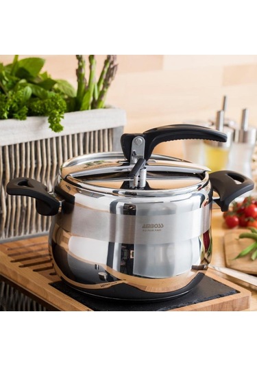 Ambossamber 12 L Düdüklü Tencere Siyah