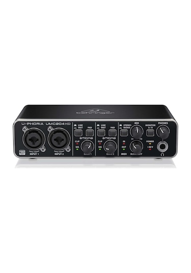 Behringer UMC204HD 24-Bit/192Khz 2 x 4 Usb Ses Kartı