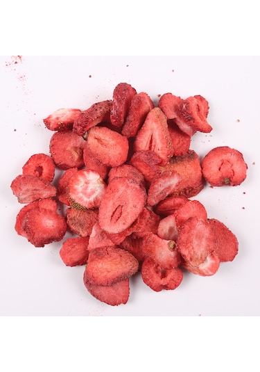 Dondurularak Kurutulmuş Çilek, 15 Gr %100 Vegan, Glutensiz