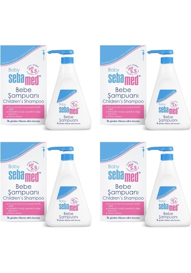 Sebamed Baby PH 5.5 Bebek Şampuanı 4 x 500 ML