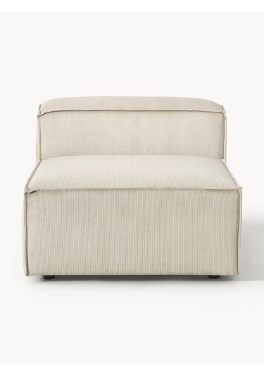 Most Mollis Orta Modül Silinebilir Kırık Beyaz Fitilli Kadife Kum Ekru