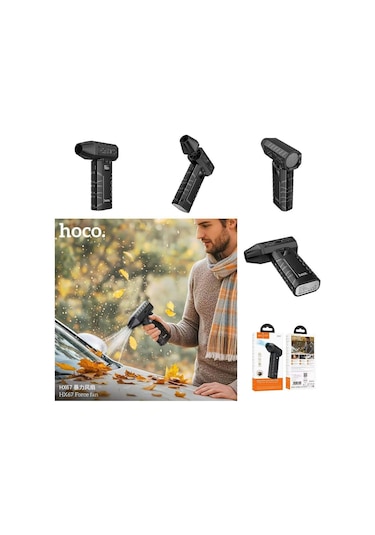 2in1 Şarjlı Araç Kurutucu Mini Turbo Jet Fanı Toz Alma Su Dağıtma Araç Süpürgesi Ve Hava Kompresörü