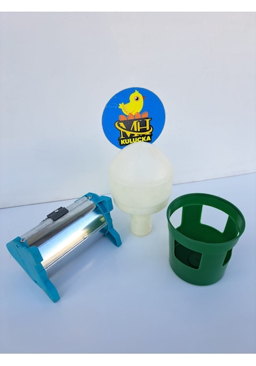 Güvercin Suluğu 1 Litre + 15 Cm Güvercin Yemlik