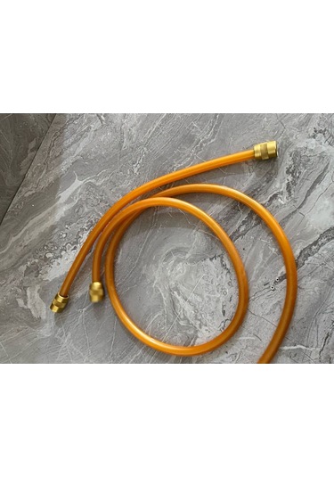 Rudi Armatür Pvc Duş Spirali Duş Hortumu Uzun-kısa Set 150cm-50cm Krom