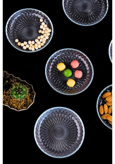 Tabak Evi Aden Kahvaltılık Eğimli Cam Kase 12cm 6 Lı 2493 Diğer