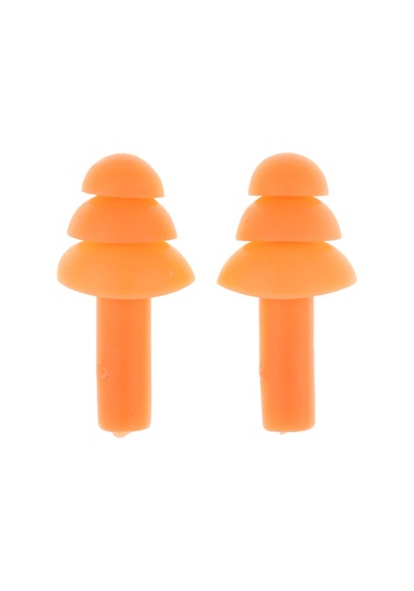 Gajeena 8 Paket Silikon Kulaklık - Su Geçirmez, Gürültü Engelleme, Uyku Ve Spor İçin, Taşınabilir Kutulu Turuncu