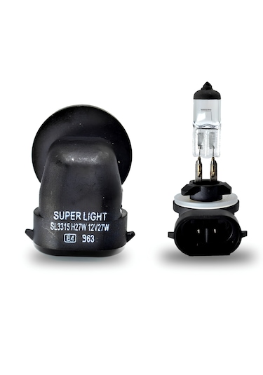 12v H27 Standart Far Ampulü H27w/2 881 Pipo L Tip