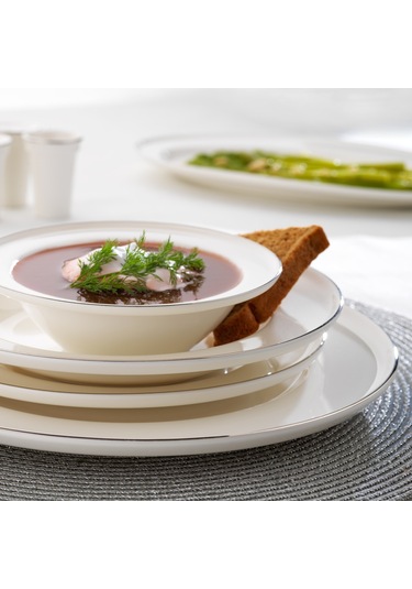 Schafer Mandy Yemek Takımı 56 Parça-platin