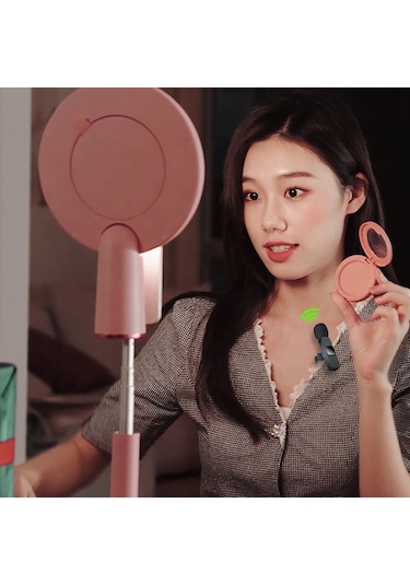 Type-c Kablosuz Gürültü Önleyicili USB C Vlog Yaka Mikrofonu