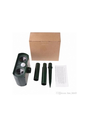 Moly Çim Yeşili Güneş Enerjisi Sürücüsü, Sokak Kedilerini Ve Köpeklerini Uzaklaştırın