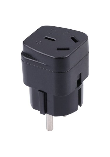 Taşınabilir Üç Delikli Au - Ab Fiş Soketi Güç Adaptörü