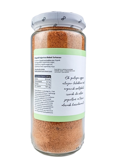 OG natural Organik Yoğurtsuz Bebek Tarhanası 400 G