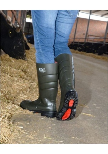 Polly Boot Pollyboot Galaxy Vega 501 Koyu Haki Poliüretan Çizme - 42