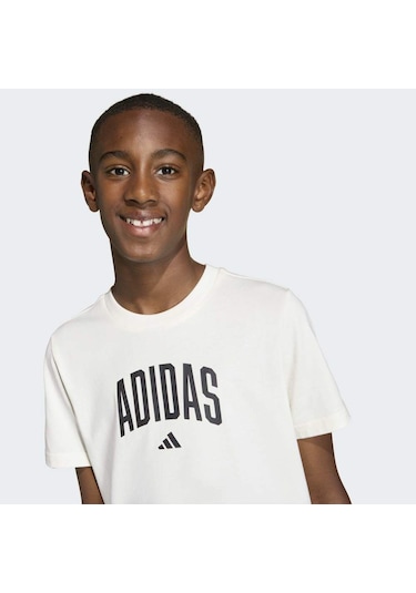 Adidas Ke1347 J Colleg T Çocuk Tişört Beyaz Adidas Ke1347 J Colleg T Çocuk Tişört Beyaz