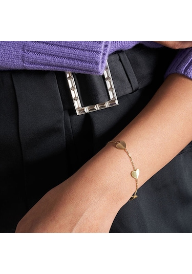 Fossil Jf04653-710 Kalpli Kadın Bileklik Altın