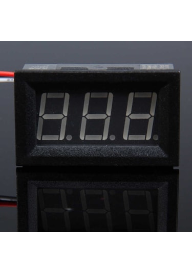 Robotistan Dijital Panel Voltmetre Dc 0-100 V