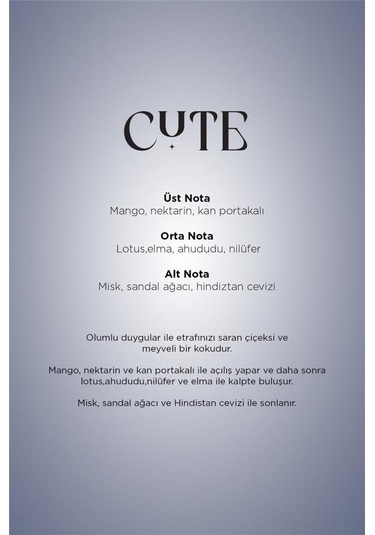 Carpex Cute 125 Ml. Classic Seri E2 Power Makine Koku Kartuşu 6 Adet Cute