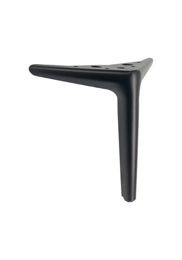 Lh-xy-0010 Kanepe Dolabı Metal Ayaklı Mobilya Ayağı, Yükseklik: 19cm Mat Siyah Mat Siyah