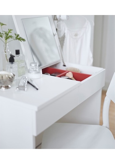 Makyaj Masası, Beyaz, 70x42 Cm Beyaz