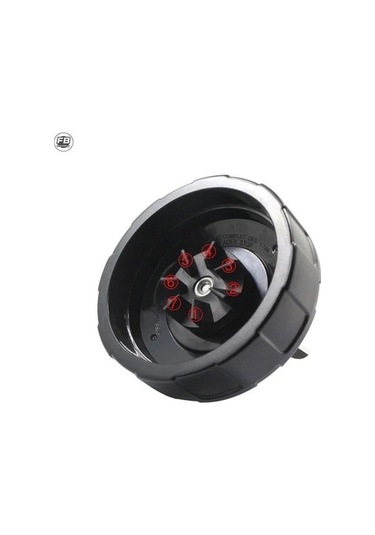 Novahub Nutri Ninja 1000w Auto Iq Karıştırıcı Yedek Bıçak Seti - Bl682, Bl642, Bl641 Uyumlu 7 Parçalı, Diğer Modeller İçin Uygun Diğer