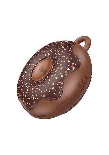 Hoco. J168 Donut Çift Taraflı Isıtmalı El Isıtıcı - Kahverengi