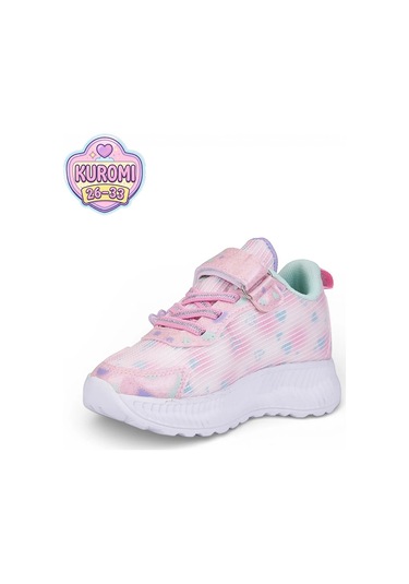 Kuromi 726 Kız Çocuk Işıklı Rahat Sneaker Pembe