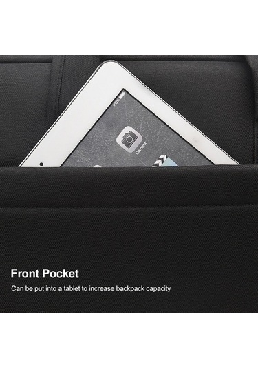 Didadodo Çoklu Kapalı 15 Hafif Laptop Çantası - Su Geçirmez, Omuz Askılı, Valiz Kayışlı Mavi MAVİ